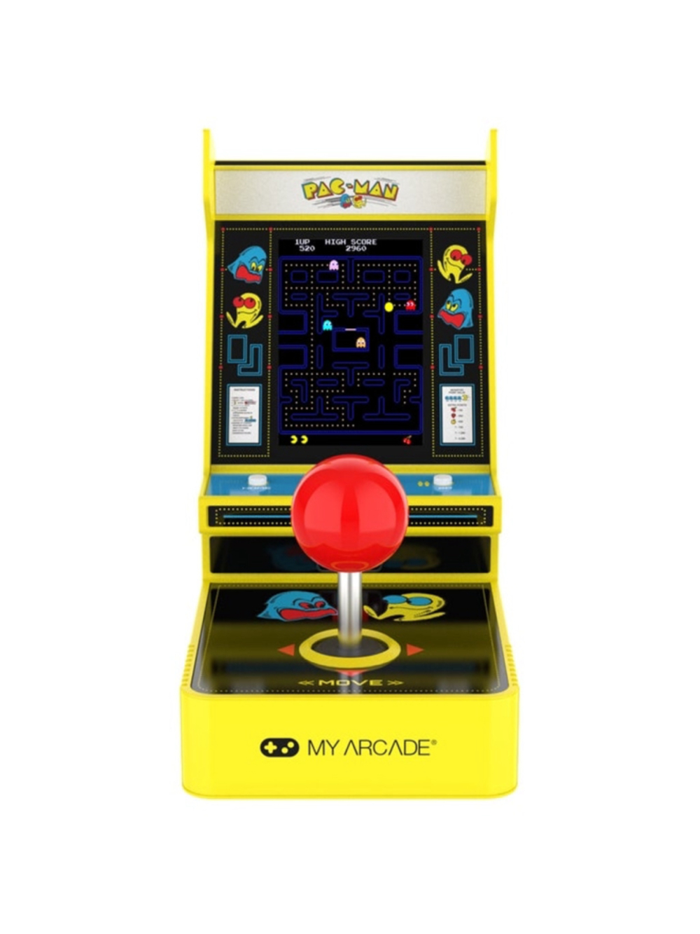 My Arcade PAC-MAN Joystick Player Mini Arcade Game – Excellent Condition